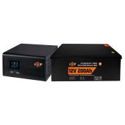 Комплект резервного живлення LP (LogicPower) ДБЖ + літієва (LiFePO4) батарея (UPS 1000VA + АКБ LiFePO4 2560W)