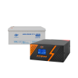 Комплект резервного живлення LP (LogicPower) ДБЖ + мультигелева батарея (UPS B1500 + АКБ MG 2400Wh)