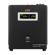ДБЖ з правильною синусоїдою 12V LPY-W-PSW-500VA+(350Вт)5A/10A