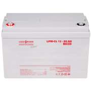 Акумулятор гелевий LP-GL 12V - 80 Ah Silver