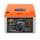 Акумулятор LP LiFePO4 12,8V - 32 Ah (410Wh) (BMS 50А/25A) пластик LCD для ДБЖ