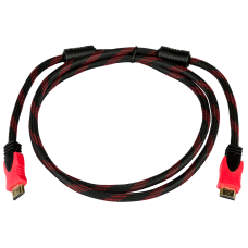 Кабель HDMI-HDMI Ver 1.4 для 3D 1.8 м (дод. обплетення) Кабель HDMI-HDMI Ver 1.4 для 3D 1.8 м (дод. обплетення)
