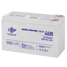 Акумулятор мультигелевий LPM-MG 12V - 7.5 Ah Акумулятор мультигелевий LPM-MG 12V - 7.5 Ah