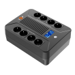 Лінійно-інтерактивне ДБЖ LP-850VA-8PS (480Вт)