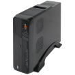 Корпус LP S605 BK 400W Slim 2xUSB 2.0