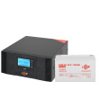 Комплект резервного живлення LP (LogicPower) ДБЖ + гелева батарея (UPS B1500 + АКБ GL 1200W)