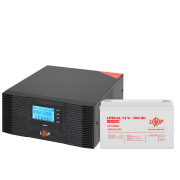 Комплект резервного живлення LP (LogicPower) ДБЖ + гелева батарея (UPS B1500 + АКБ GL 1200W)