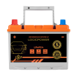 Автомобільний літієвий акумулятор LP LiFePO4 12V - 50 Ah (+ зліва) BMS 800А