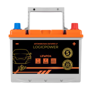 Автомобільний літієвий акумулятор LP LiFePO4 12V - 50 Ah (+ праворуч) BMS 800А