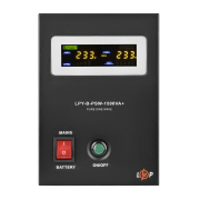 ДБЖ з правильною синусоїдою 24V LPY-B-PSW-1500VA+(1050Вт) 10A/15A